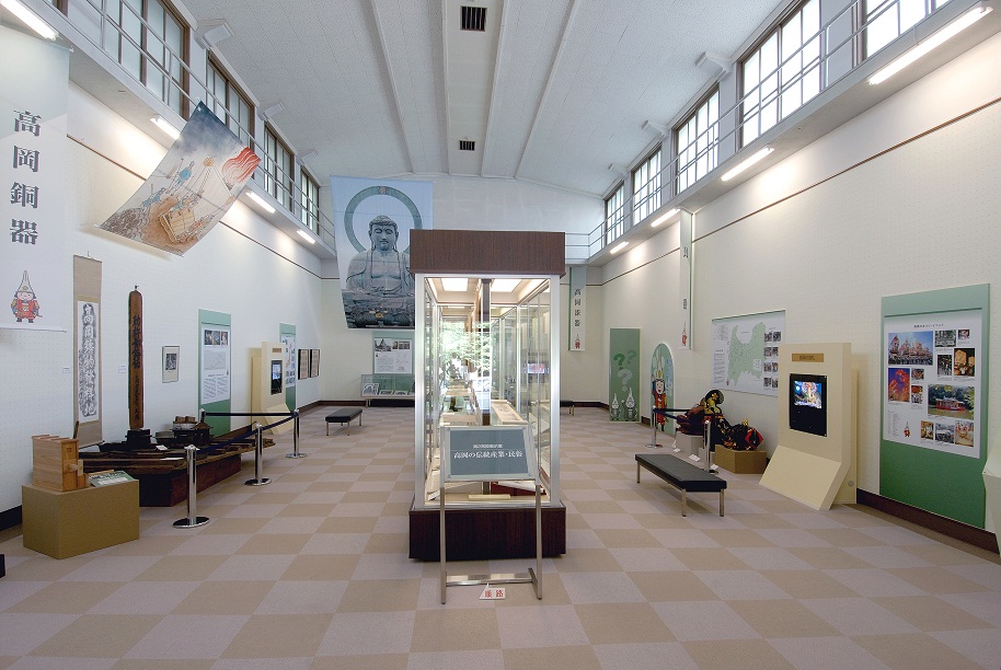 高岡市立博物館の内観の先方提供画像