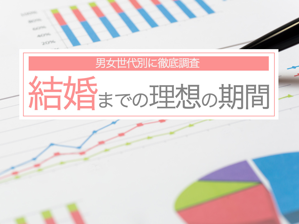 ペアーズ Pairs でホントに結婚できるの 男女世代別に徹底調査 結婚に対する意思 に見る 結婚までの理想の期間 マッチアップ