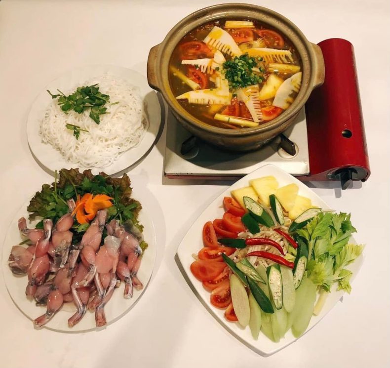 ベトナム料理店「Pho Trung」の料理の写真